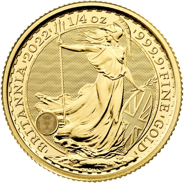 2022 1/4oz Gold BRITANNIA